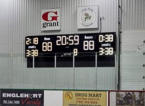 Hockey Scoreboards - Englehart Arena